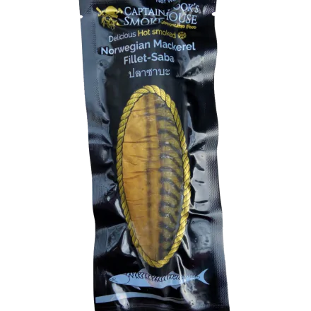 Norwegian Mackerel Hot Smoked -75g - F4