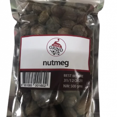 Nutmeg, Whole (Refill bag) -500g