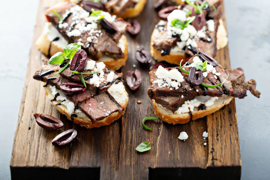 Steak & Stilton Bruschetta