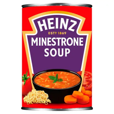 (Past - date) Heinz Minestrone Soup - 400G