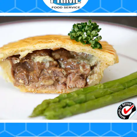 Steak and Blue Cheese Pie