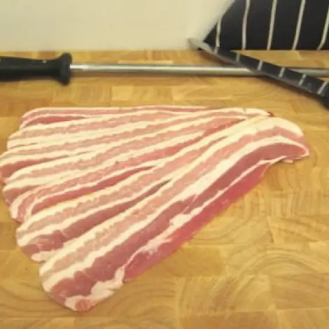 Streaky Bacon Unsmoked-500g