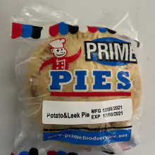 Potato & Leek Pie