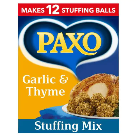 Paxo Garlic & Thyme Stuffing Mix - 170g