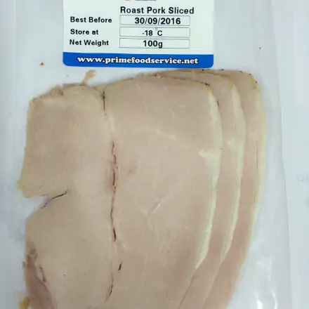 Roast Pork Loin Sliced-250g - F4