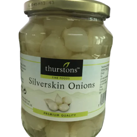 Thurstons Silverskin Pickled Onions - 650g